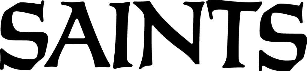 New Orleans Saints 1967-Pres Wordmark Logo v2 DIY iron on transfer (heat transfer)